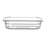 Hendi Gastronorm-Behälter 1/4, Profi Line, GN 1/4, 1,8L, Transparent, 265x162x(H)65mm