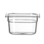 Hendi Gastronorm-Behälter 1/9, Profi Line, GN 1/9, 1L, Transparent, 176x108x(H)100mm