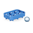 BarUp Eiswürfelform, kugelförmig, Blau, 180x125x(H)50mm, Bild 5