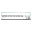 Arktic Aufsatz-Kühlvitrine Gastronorm 1/4, 8x GN 1/4, 230V/180W, 1805x335x(H)460mm
