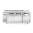 Arktic Tiefkühltisch, dreitürig Kitchen Line 390 L, Kitchen Line, 291L, 230V/550W, 1800x600x(H)886mm