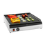 Milantoast Plancha Tischgrill mit Glaskeramikplatte