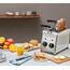 Milantoast Sandwich Toaster Edelstahl, Farbe: Edelstahl, Ausführung: 2 Scheiben, Bild 4