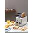 Milantoast Sandwich Toaster Edelstahl, Farbe: Edelstahl, Ausführung: 2 Scheiben, Bild 5