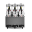 Arktic Slush-Eis-Maschine 3x12 L, 36L, Schwarz, 220-240V/1080W, 610x490x(H)775mm