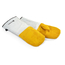 Hendi Leder-Grillhandschuhe hitzebeständig – 2 Stück, 2 Stk., (L)460mm