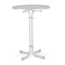 Barths Multiflex - Runder Bartisch 70 cm, Weiß