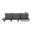 Barths Porto - Lounge-Set 2,5-Sitzer, Anthrazit, Bild 4