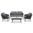 Barths Torino - Lounge-Set, Anthrazit