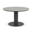 Barths Porto - Runder Dining Tisch Ø 130 cm, Anthrazit