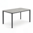 Barths Belfort - Rechteckiger Dining Tisch 140x90 cm, Anthrazit