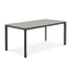 Barths Belfort - Rechteckiger Dining Tisch 210x90 cm, Anthrazit