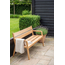 Barths Helsinki - Bank 140 cm Teak, Teak, Bild 7