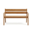 Barths Helsinki - Bank 140 cm Teak, Teak, Bild 2