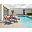 Barths Paros - Sonnenliege, Anthrazit, Bild 2