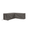 Barths Schutzhülle für Lounge-Sets L-Form 215/85x215/85x70 cm, Hellgrau
