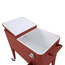 Barths Icy - Rollbarer Kühlbox, Terrakotta, Bild 4