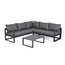 Barths Paros - Lounge-Set, Anthrazit