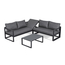 Barths Paros - Lounge-Set, Anthrazit, Bild 3