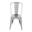 Bolero Bistro Stahl Beistellstühle Gun Metal Grau (4 Stück), Bild 5