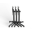 Feros Automatisches Nivelliersystem Set (4 Stk.) für X Cross & Castle Tische – Schwarz, Schwarz, Bild 6