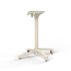Feros X Cross - Terrassentisch sandfarbenes Gestell + Riverwashed Holz HPL-Platte 70x70 cm, Sand + Riverwashed, Bild 2