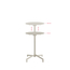 Feros Versa – Bistro-/Bartisch, Beige, Bild 5