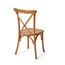 Feros Crossback – Stapelstuhl, Holz/Hellbraun, Bild 2
