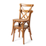 Feros Crossback – Stapelstuhl, Holz/Hellbraun, Bild 4