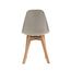 Feros Keeve – Stapelstuhl Gepolstert, Holz/Beige, Bild 4