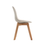 Feros Keeve – Stapelstuhl Gepolstert, Holz/Beige, Bild 5