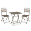Feros Breeze – Bistro Set, Cappuccino