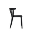 Feros Windson – Stapelstuhl, Schwarz, Bild 2