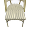 Feros Paris – Stapelbarer Bistrostuhl Rattan, Bambus/Weiß/Schwarz, Bild 5
