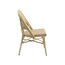 Feros Paris – Stapelbarer Bistrostuhl Rattan, Bambus/Natur, Bild 3