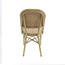 Feros Paris – Stapelbarer Bistrostuhl Rattan, Bambus/Natur, Bild 4