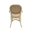 Feros Tango – Stapelbarer Bistrostuhl Rattan, Bambus/Natur, Bild 4
