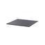 Feros Infinity - Bartisch weißes Gestell + schwarze HPL-Platte 70x70 cm, Weiß + Schwarz, Bild 5
