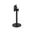 Feros Urban - Terrassentisch schwarzes Gestell + Midnight-Marmor HPL-Platte Ø70 cm, Schwarz + Midnight Marmor, Bild 2
