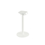 Feros Urban - Terrassentisch weißes Gestell + Moonstone HPL-Platte Ø70 cm, Weiß + Moonstone, Bild 3