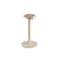Feros Urban - Terrassentisch sandfarbenes Gestell + Tropenholz HPL-Platte 70x70 cm, Sand + Tropenholz, Bild 3