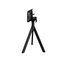 Feros Infinity Tripod - Terrassentisch schwarzes Gestell + HPL-Platte 70x70 cm, Schwarz + Schwarz, Bild 2