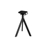 Feros Infinity Tripod - Terrassentisch schwarzes Gestell + Galaxy-Marmor HPL-Platte 70x70 cm, Schwarz + Galaxy Marmor, Bild 3