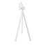 Feros Infinity Tripod - Bartisch weißes Gestell + Moonstone HPL-Platte Ø70 cm, Weiß + Moonstone, Bild 2