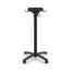Feros X Cross - Tischgestell hoch schwarz + Galaxy Marble HPL-Tischplatte 70x70 cm, Schwarz + Galaxy Marble, Bild 2