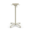 Feros X Cross - Tischgestell hoch sand + Riverwashed Wood HPL-Tischplatte Ø70 cm, Sand + Riverwashed Wood, Bild 2