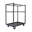 Feros Trolley für Stehtische - klein, Hammerite Silber, Bild 3