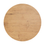 Feros Urban - Tischgestell niedrig sand + Teak wood HPL-Tischplatte Ø120 cm, Sand + Teak Wood, Bild 3