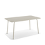 Feros Shine - rechteckiger Outdoortisch, Sand