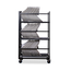Feros Trolley Keeve Sitz ohne Armlehne - für 60 Stück, Hammerite, Bild 2